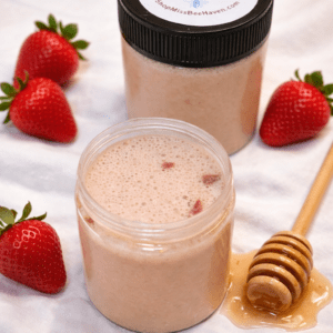 Creamed Strawberry Honey