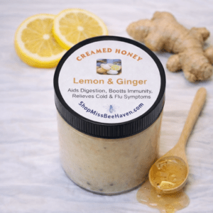 Creamed Lemon Ginger Honey 12oz