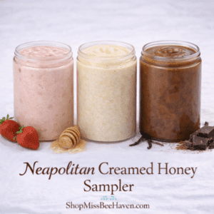 Neapolitan Creamed Honey Sampler