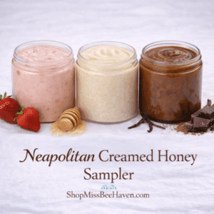 Neapolitan Creamed Honey Sampler