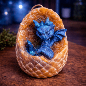 Azure Ember Hatchling Dragon